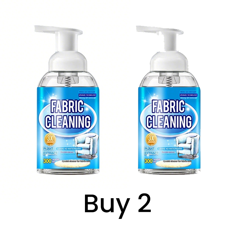 No-Rinse Fabric Foam Cleaner