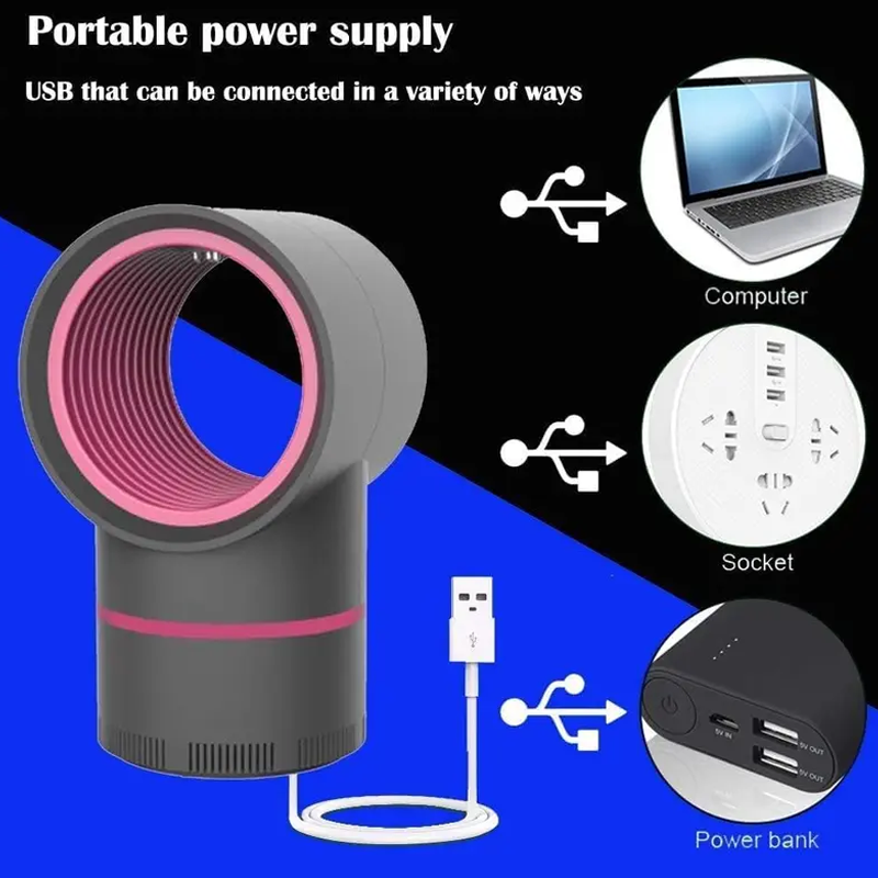 Chemical-Free LED Mosquito Killer Lamp