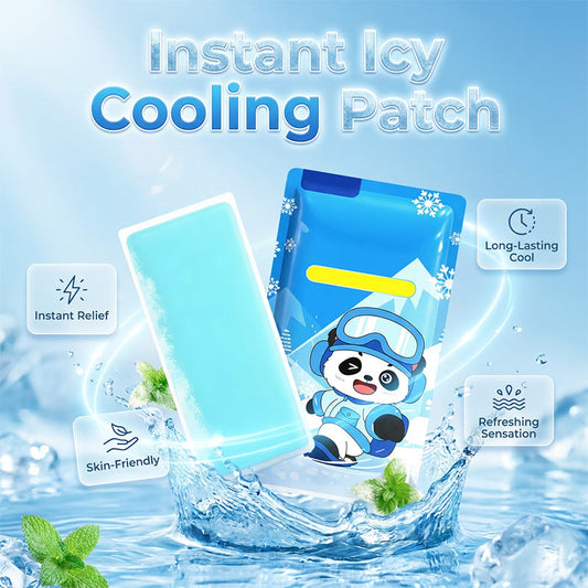 Gentle Skin-Friendly Instant Cooling Relief Patches