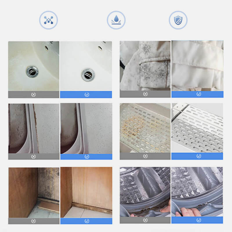 Mildew mold cleaner sray