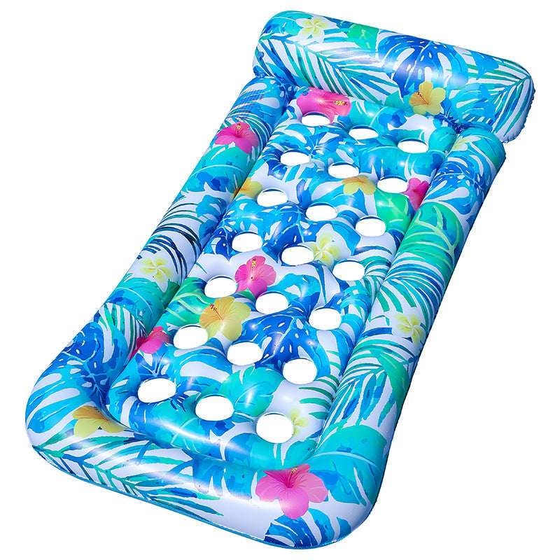 Inflatable Floating Lounge Chair with Holes