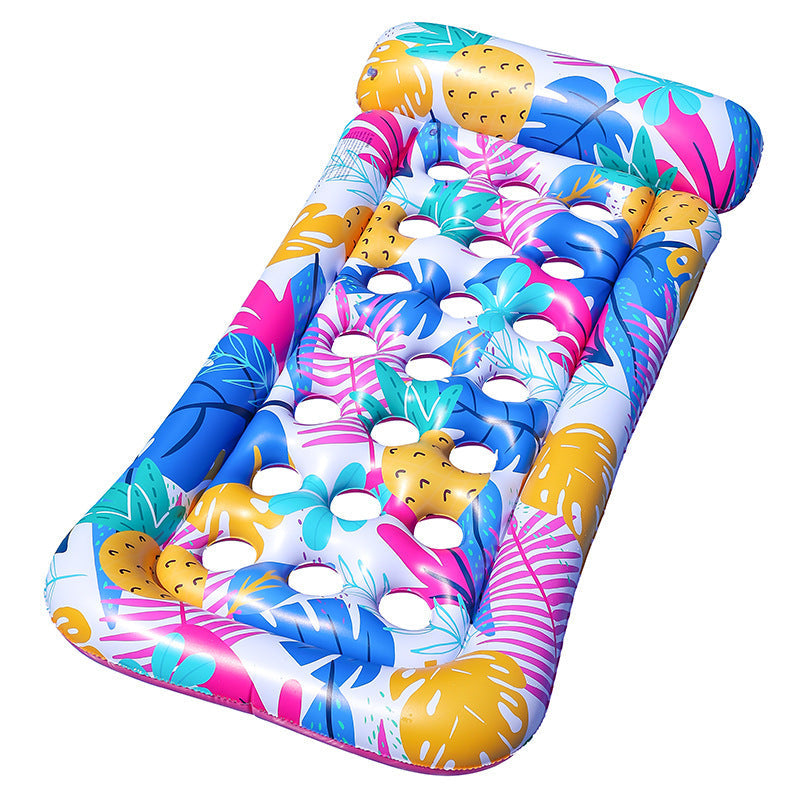 Inflatable Floating Lounge Chair with Holes
