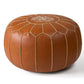 🛋️ Moroccan boho pouf – waterproof synthetic, space-saving storage, embroidery stitching. Easy to carry. 50% OFF! ✨