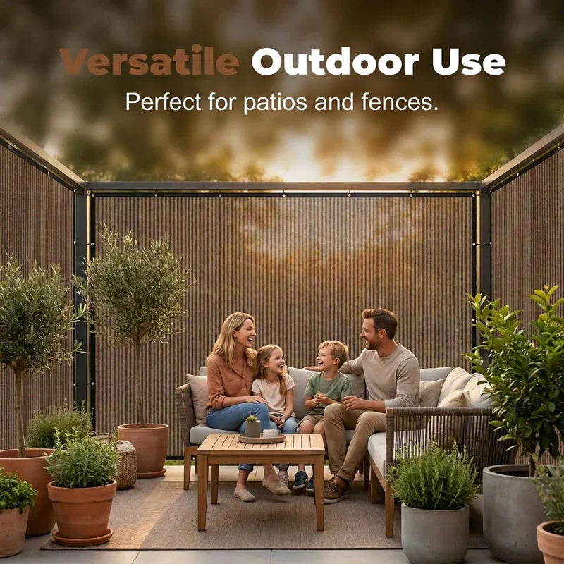 UV-Blocking HDPE Shade Net with Grommets