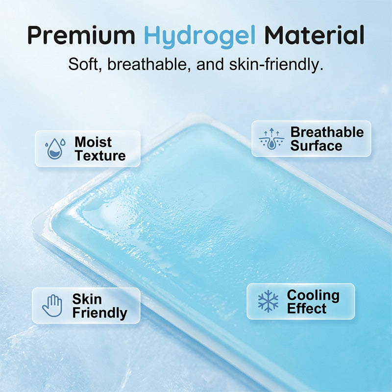 Gentle Skin-Friendly Instant Cooling Relief Patches