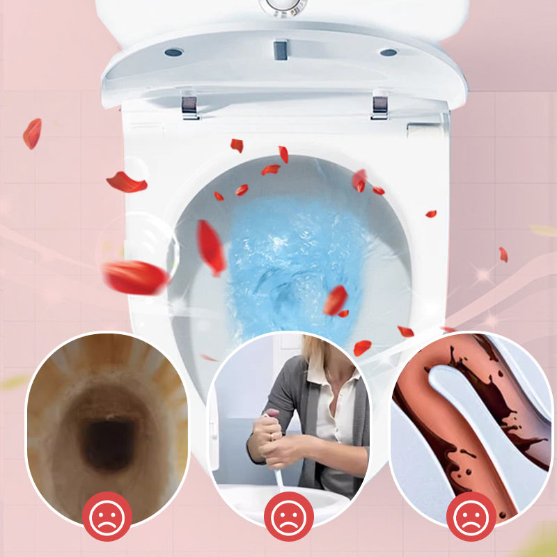🚽 Scented Toilet Bowl Cleaner – Powerful Stain Remover & Deodorizer, Long-Lasting Freshness, Effective Disinfectant for Bathroom Hygiene🦠❌