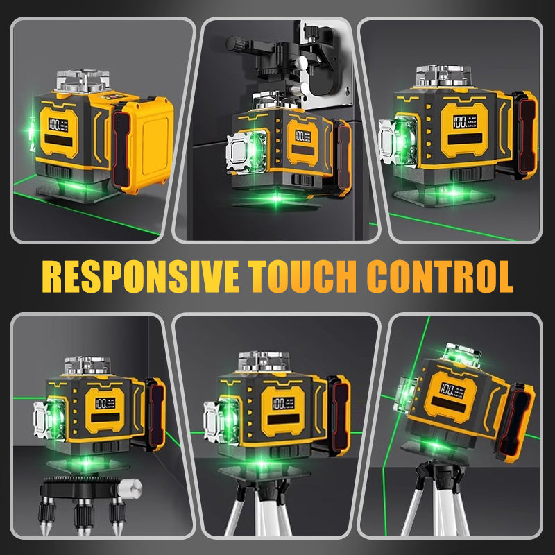 Multi-Function Laser Level – Precision Meets Intelligence 🔥📏 Touch. Align. Conquer. No more guesswork, just perfect results! ⚡🚀
