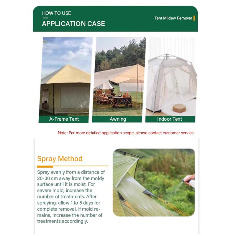 ✨Limited-time free cleaning cloths 🧹 First come, first served 🧴✨ 53% OFF! Outdoor Mildew Stain Cleaner – Spray on, wipes off mold instantly. Eco‑friendly, won‘t ruin waterproofing. Tent, awning, shower curtain – all like new! 🏕️💪