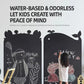 Water-Based Blackboard Paint for Creative Walls