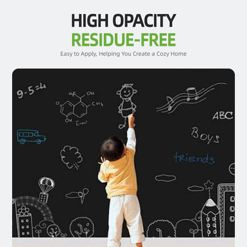 Water-Based Blackboard Paint for Creative Walls