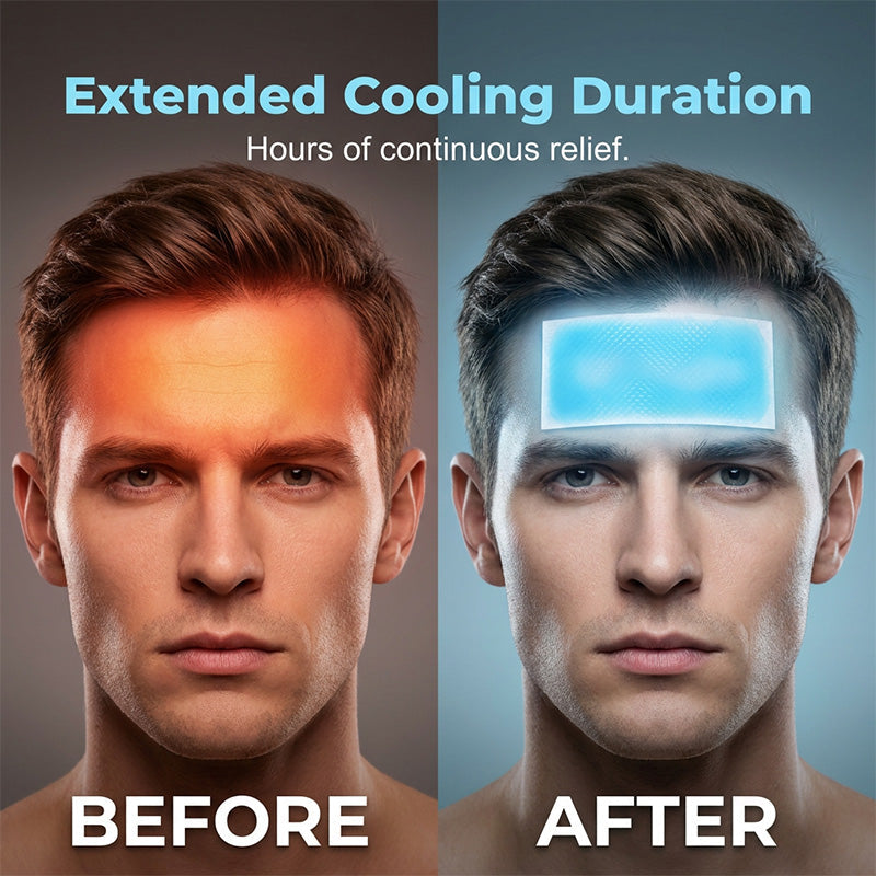 ❄️ Instant Cooling Ice Patches – Chill Out Instantly, Stay Cool for Hours! 🧊😎 Fast fever relief, workout recovery, and summer comfort – just peel, stick, and feel the freeze. 🌞💙