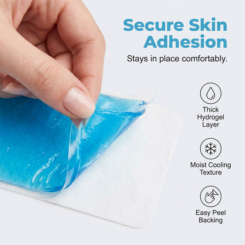 ❄️ Instant Cooling Ice Patches – Chill Out Instantly, Stay Cool for Hours! 🧊😎 Fast fever relief, workout recovery, and summer comfort – just peel, stick, and feel the freeze. 🌞💙