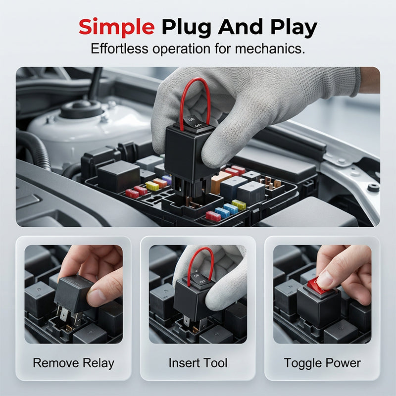 🏆LAST DAY SALE 50% OFF🔥Automotive Relay Tester and Bypass Jumper Set