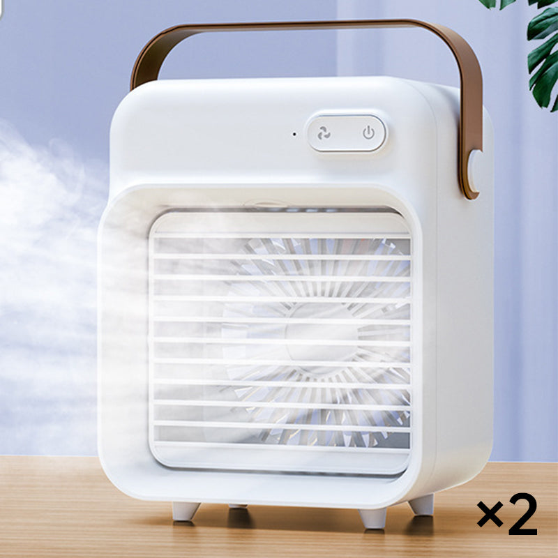 💨 Wireless Desktop Air Cooler & Humidifier – Chill, Refresh, Unplug! 🔋❄️ Nano mist, 3 speeds, 2400mAh battery – your personal oasis anywhere. 🌬️💧