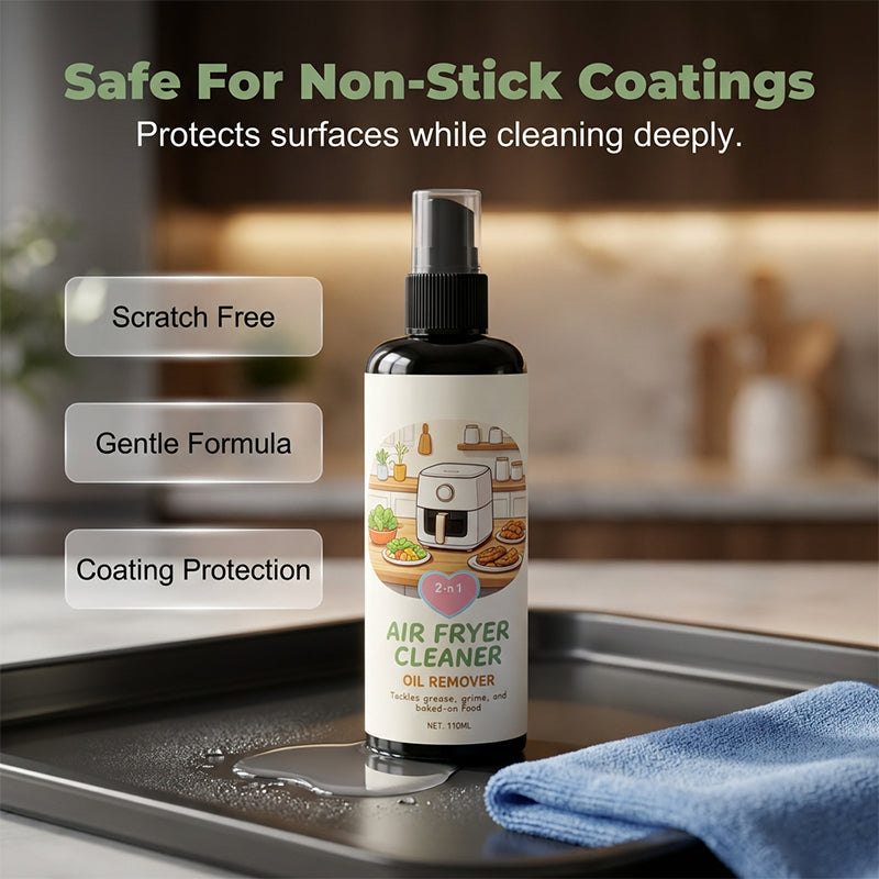 🔥 Sale 50% OFF!✨2-in-1 Air Fryer Cleaner and Degreaser Spray