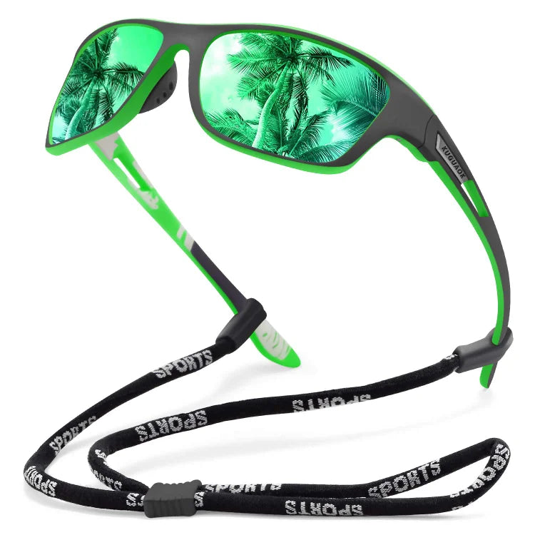 2026 Men's Outdoor Sports Sunglasses with Anti-glare Polarized Lens