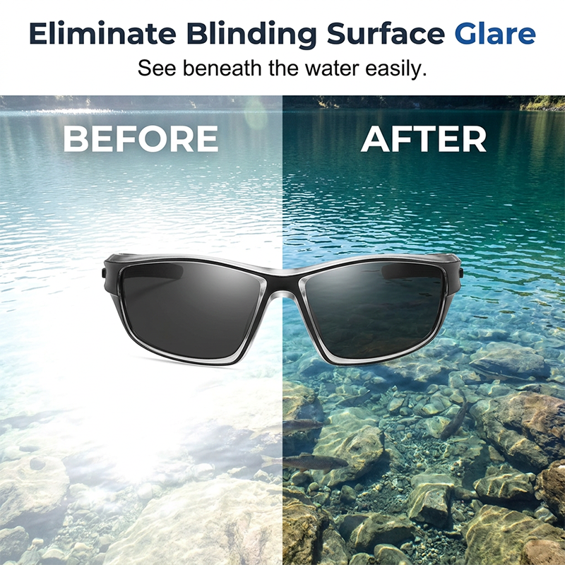 Clear Vision Polarized UV Protection Sunglasses