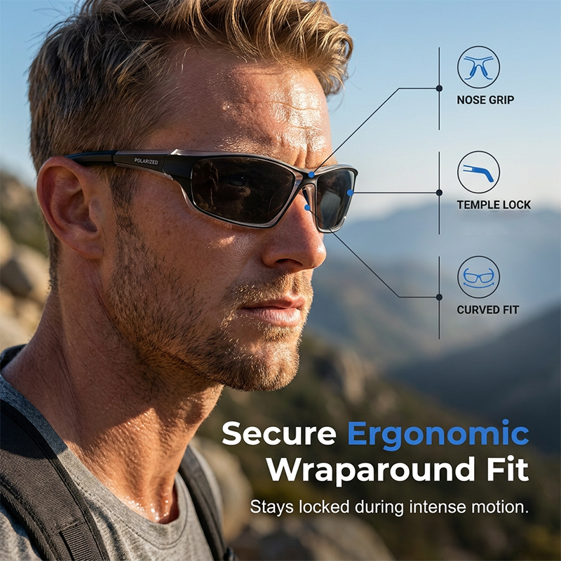 Clear Vision Polarized UV Protection Sunglasses