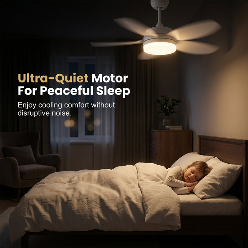 🎁2026 New Arrivals 50% OFF💥2-in-1 Cooling LED Ceiling Fan