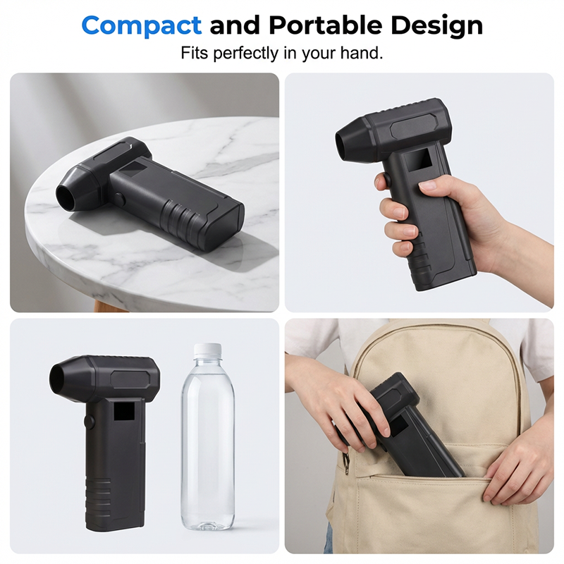 Cordless High-Speed Turbo Air Blower with Digital Display
