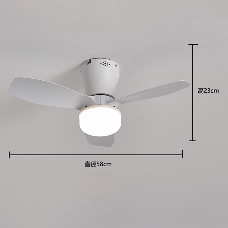 🌀New E27 Socket Ceiling Fan Light – 2‑in‑1 Silent LED Fan with Remote Control, Energy‑Saving Cooling & Lighting Combo for Home Bedroom