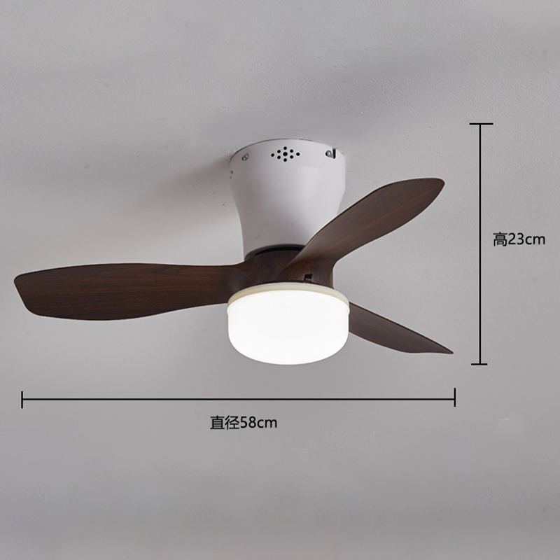 🌀New E27 Socket Ceiling Fan Light – 2‑in‑1 Silent LED Fan with Remote Control, Energy‑Saving Cooling & Lighting Combo for Home Bedroom