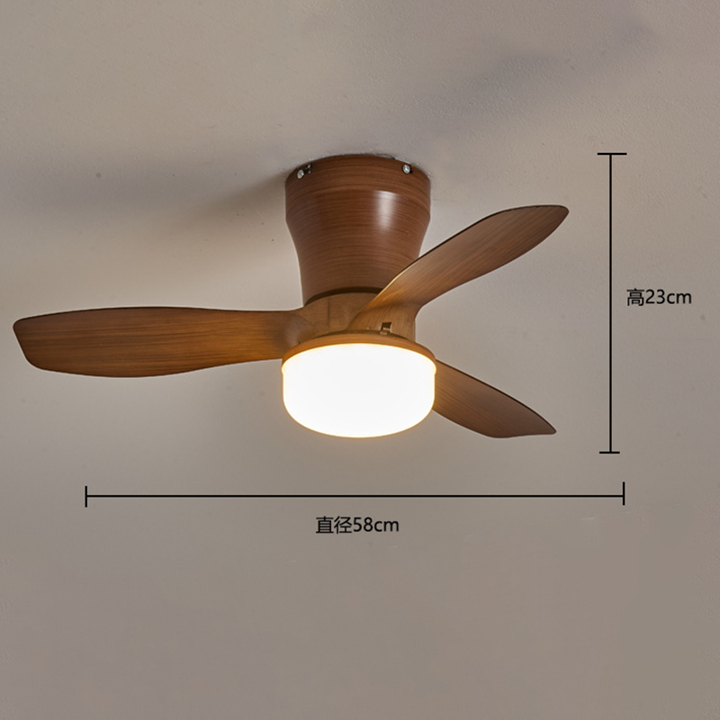 🌀New E27 Socket Ceiling Fan Light – 2‑in‑1 Silent LED Fan with Remote Control, Energy‑Saving Cooling & Lighting Combo for Home Bedroom