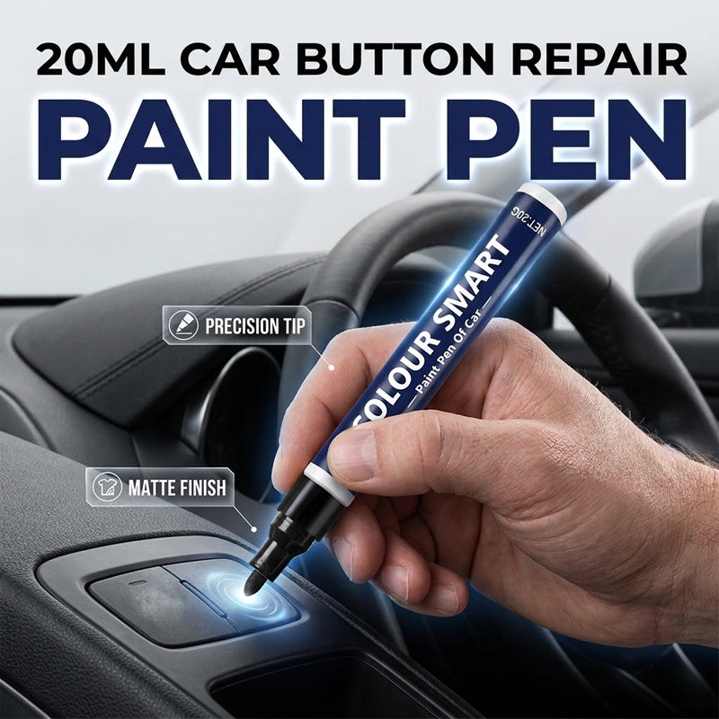 🚗🖊️ Car button repair pen – restores faded controls with a matte finish!