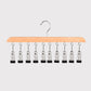 📢📢50% OFF !! ⏰Multi-Clip Wooden Hanger for Closet Organization