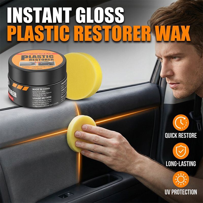 Multi-Purpose Car Plastic Restorer Wax