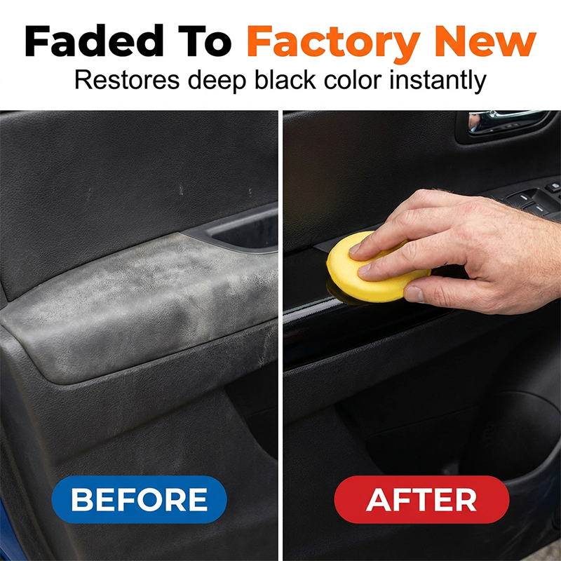 Multi-Purpose Car Plastic Restorer Wax