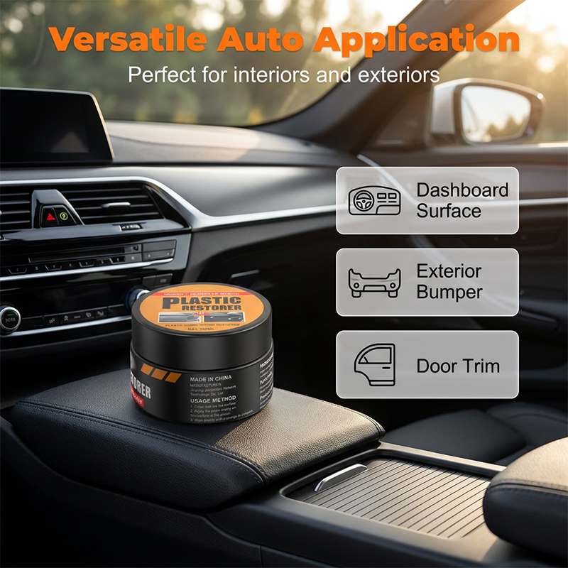 Multi-Purpose Car Plastic Restorer Wax