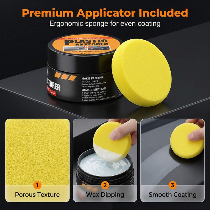 Multi-Purpose Car Plastic Restorer Wax