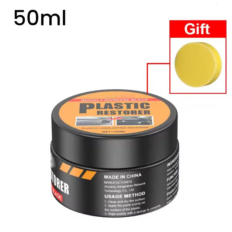 Multi-Purpose Car Plastic Restorer Wax