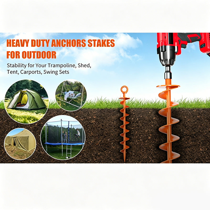 Heavy Duty Spiral Ground Anchors