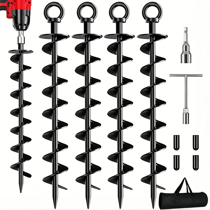 Heavy Duty Spiral Ground Anchors
