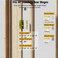 📢📢50% OFF !! ⏰Door Hinge Jig Kit