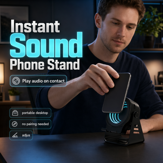 Wireless Induction Speaker Stand