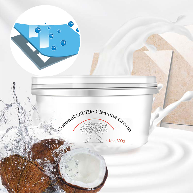 Coconut Oil Tile Cleaning Cream