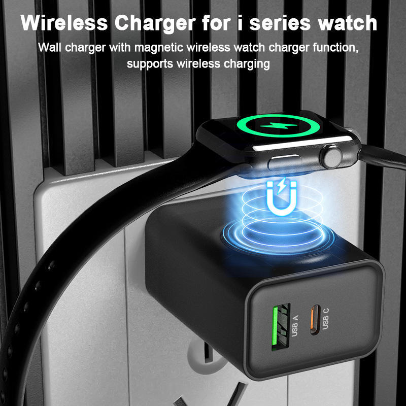 🎉 New Hot Sale — Over 50,000 Sold! 🔌 3-in-1 Wireless Wall Charger for Watch – 30W Fast Charge & Magnetic Dock ⚡