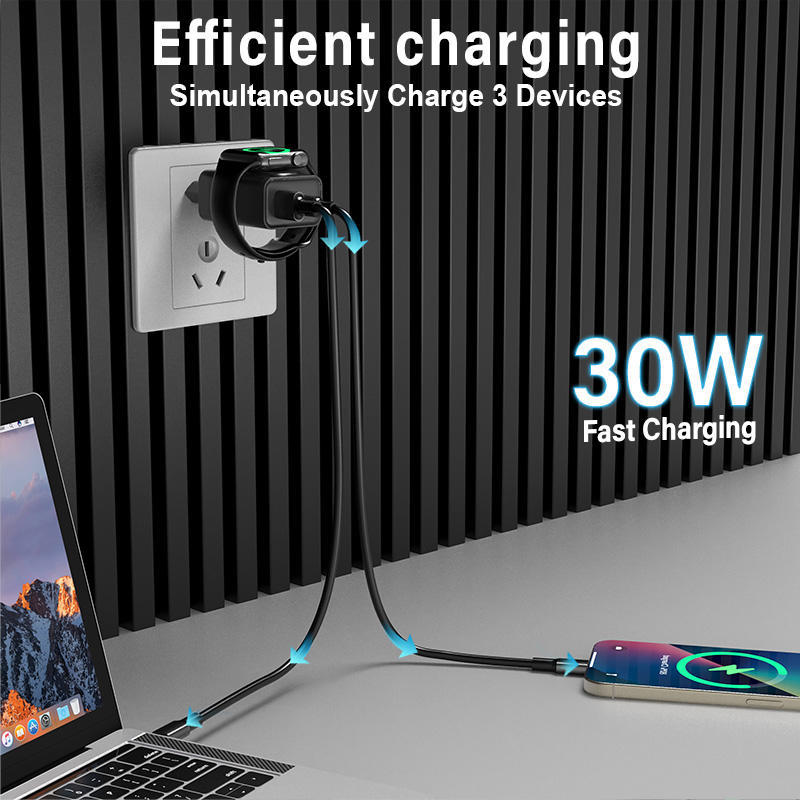 🎉 New Hot Sale — Over 50,000 Sold! 🔌 3-in-1 Wireless Wall Charger for Watch – 30W Fast Charge & Magnetic Dock ⚡