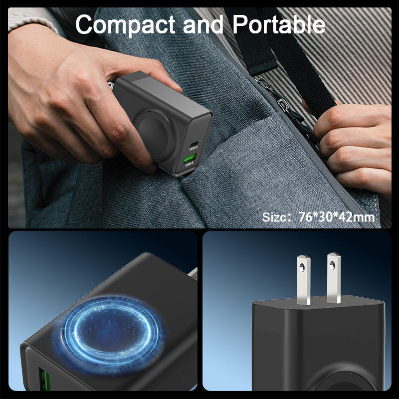 🎉 New Hot Sale — Over 50,000 Sold! 🔌 3-in-1 Wireless Wall Charger for Watch – 30W Fast Charge & Magnetic Dock ⚡