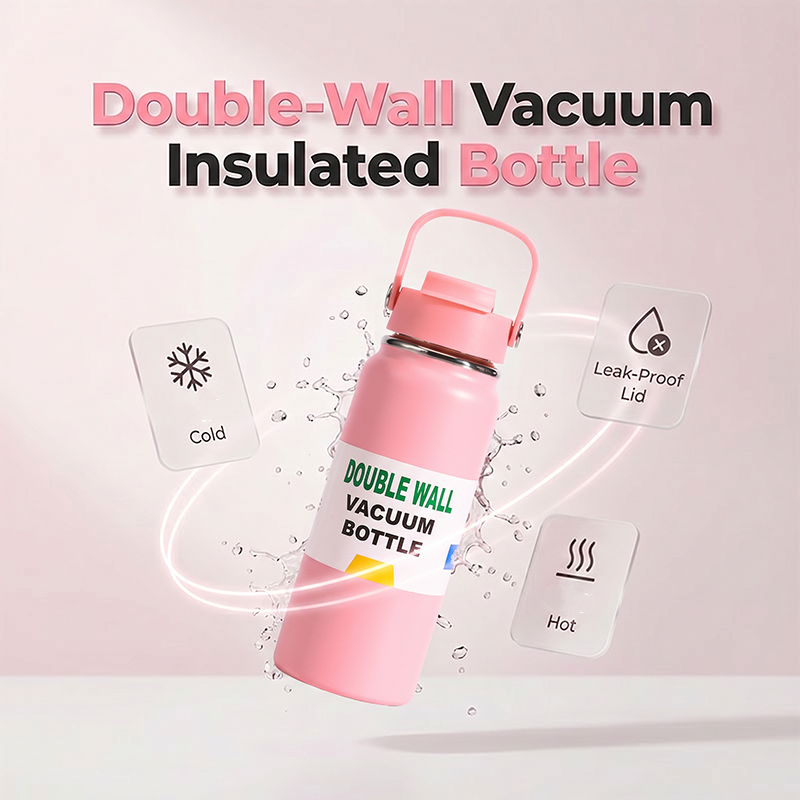 💥Limited Time 50% Off! ❄️Portable heat preservation you can hold! 🔥Premium Stainless Steel Insulated Tumbler