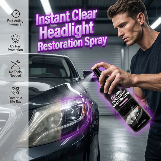Ceramic Headlight Restoration Spray