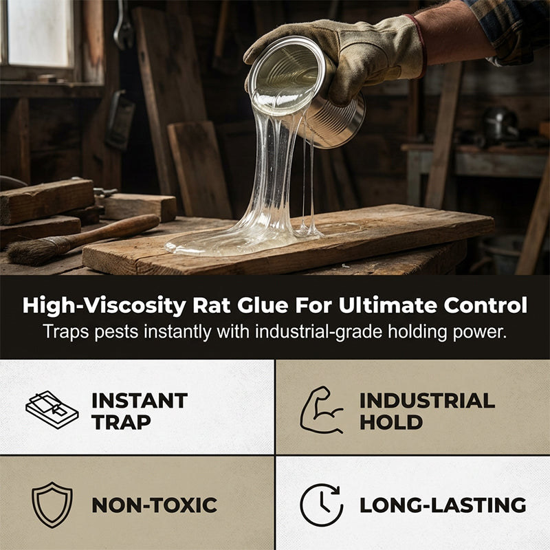 ⏰50% OFF NOW!⛹️Fast Shipping 🚚💨High-Viscosity Mouse & Rat Glue