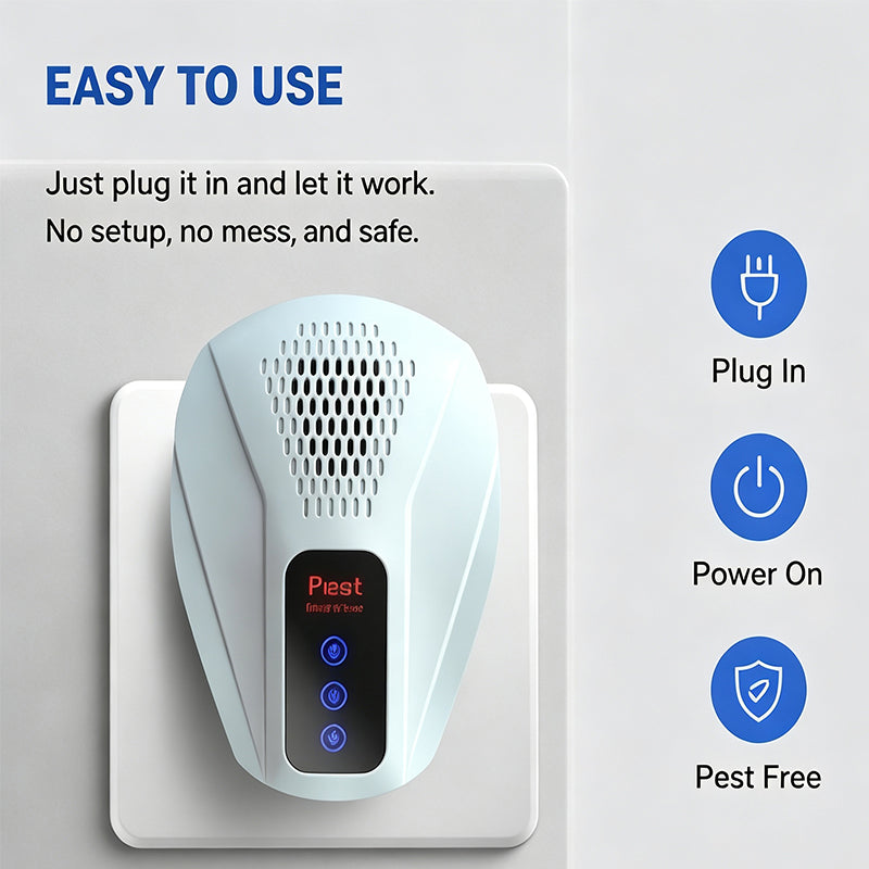 360° Silent Ultrasonic Mouse Repellent