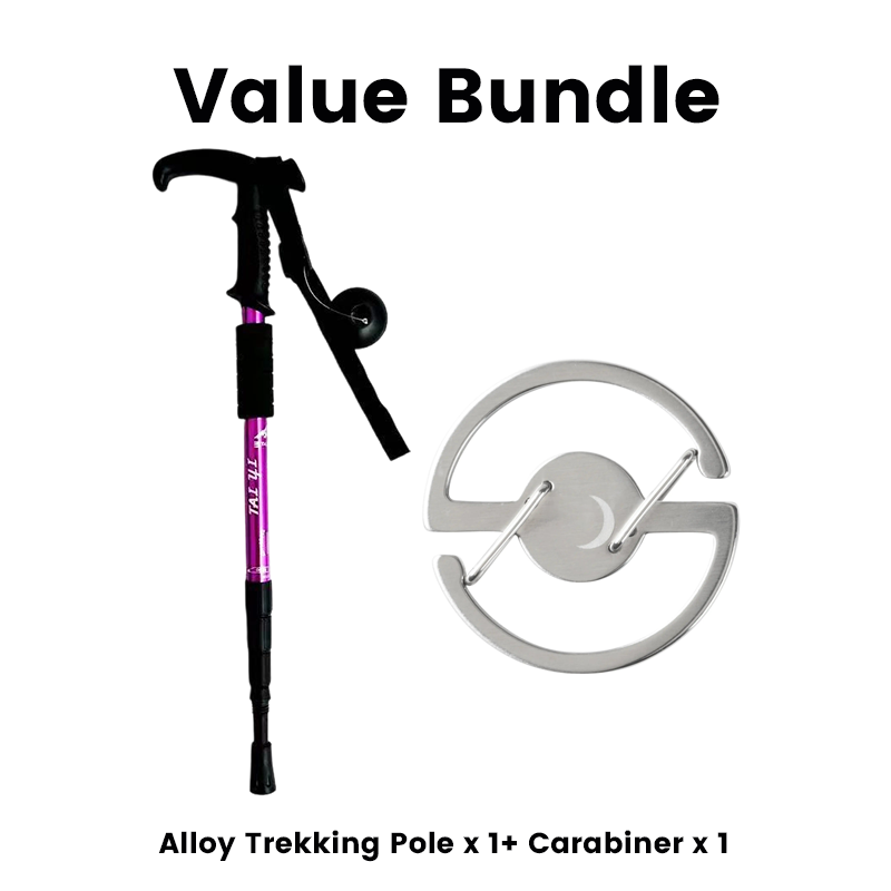 Adjustable Aluminum Alloy Trekking Pole-50% OFF