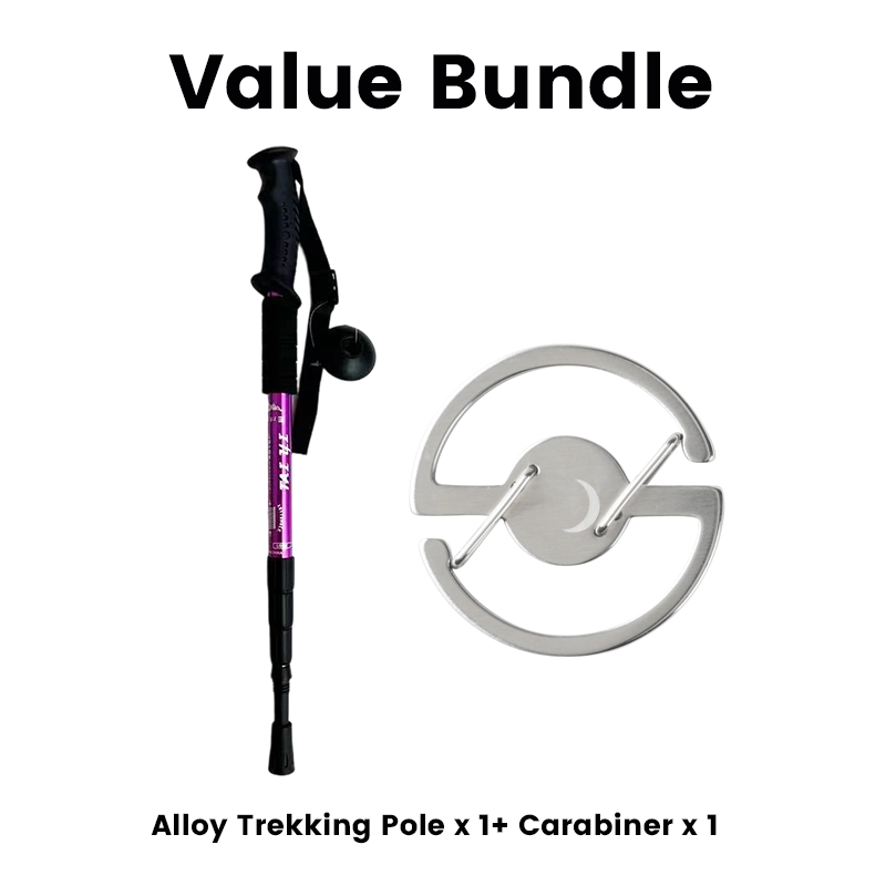 Adjustable Aluminum Alloy Trekking Pole-50% OFF