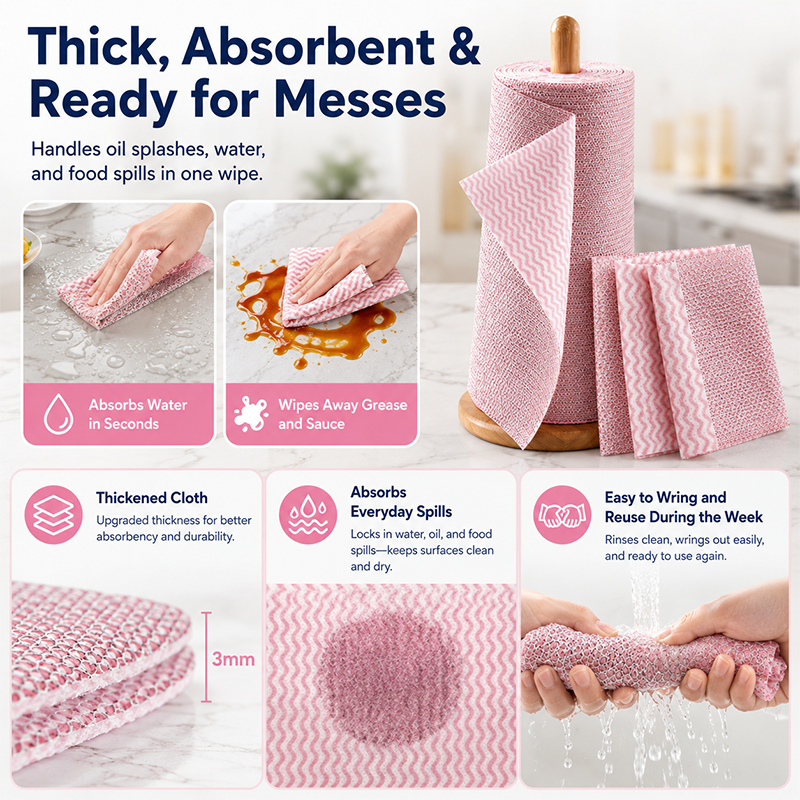 Deep-Clean Silver Dish Cloth