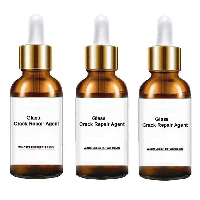 🏭Direct from glass factory, Buy 1 Get 1 Free！💦One drop fixes all glass cracks！🚗Glass Crack Repair Agent